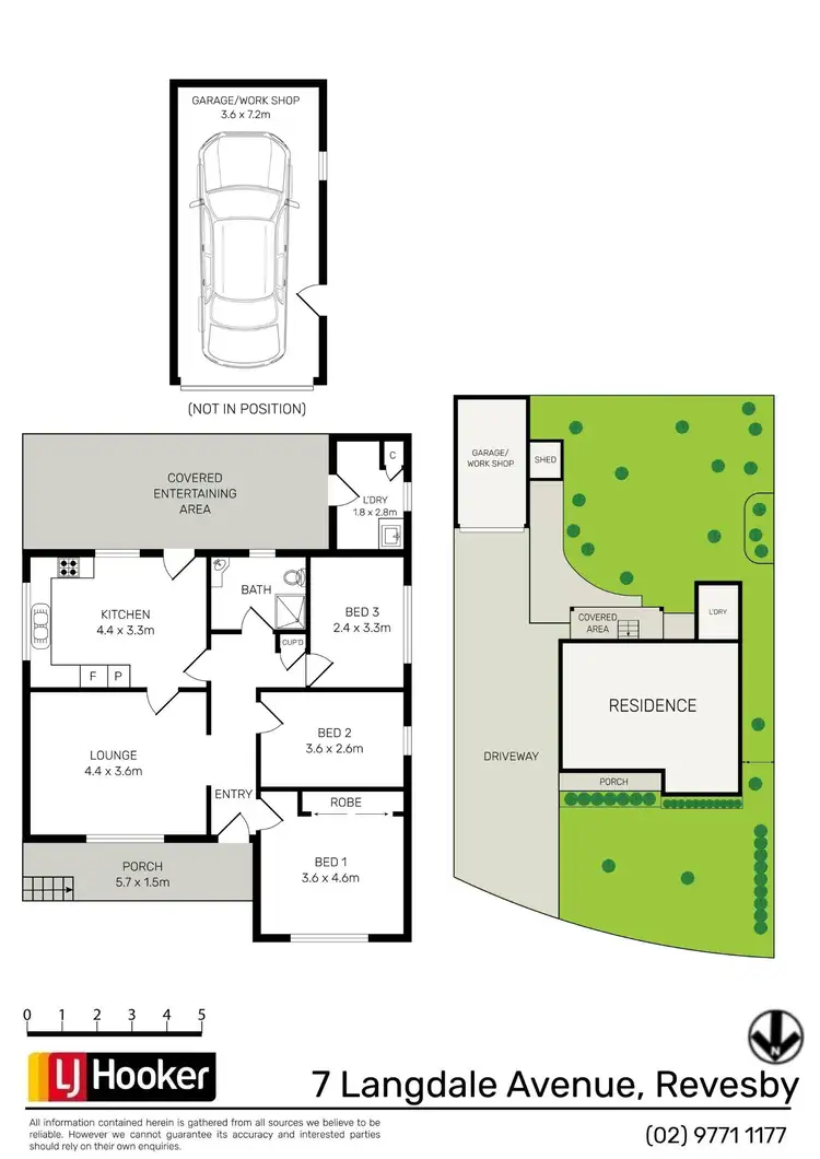 Floorplan of Homely house listing, 7 Langdale Avenue, Revesby NSW 2212