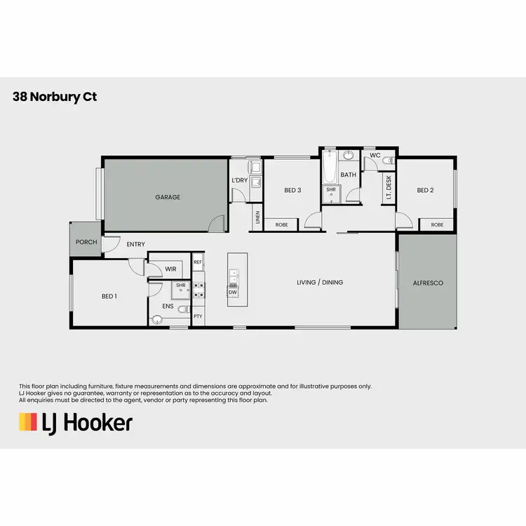 Floorplan of Homely house listing, 38 Norbury Circuit, Atherton QLD 4883