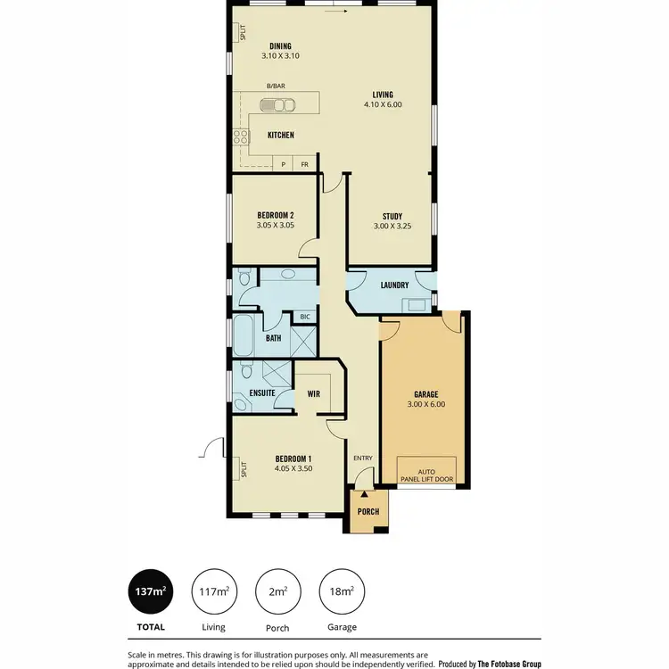 Floorplan of Homely house listing, 20 Kinross Avenue, Burton SA 5110