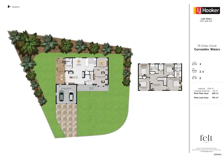 Floorplan of Homely house listing, 79 Clives Circuit, Currumbin Waters QLD 4223