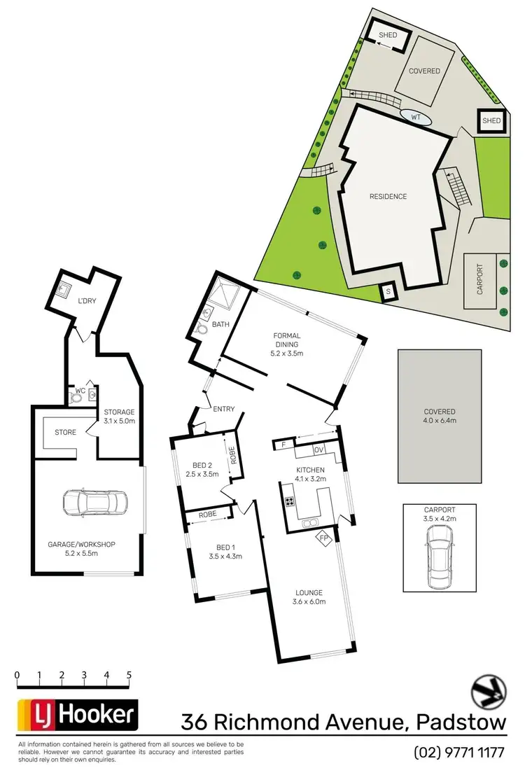 Floorplan of Homely house listing, 36 Richmond Avenue, Padstow Heights NSW 2211