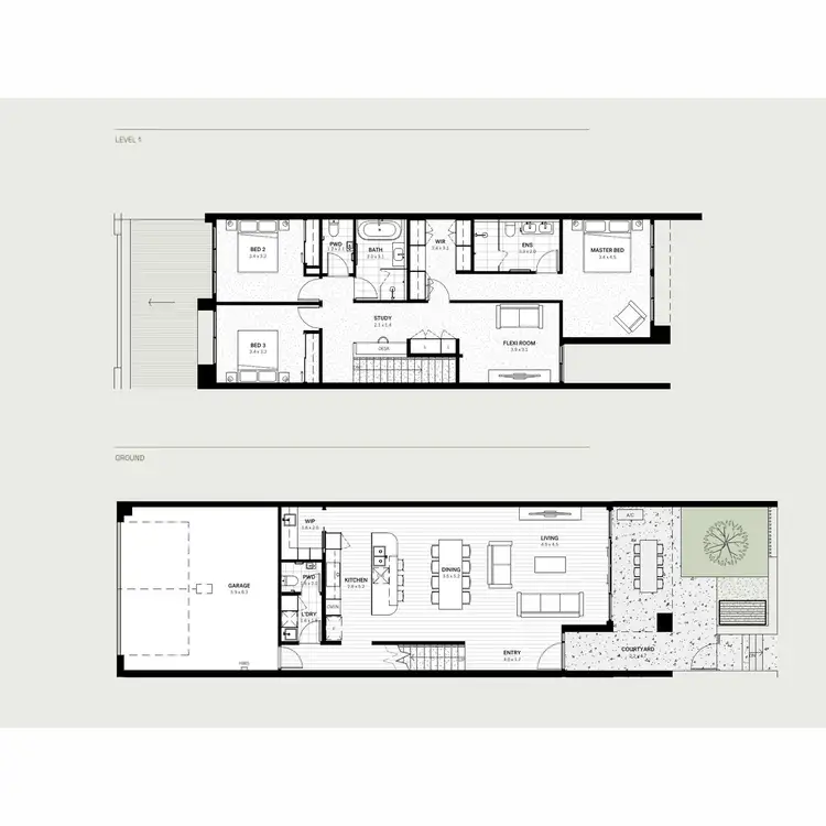 Floorplan of Homely townhouse listing, Denman Pen Stella Young Way, Denman Prospect ACT 2611