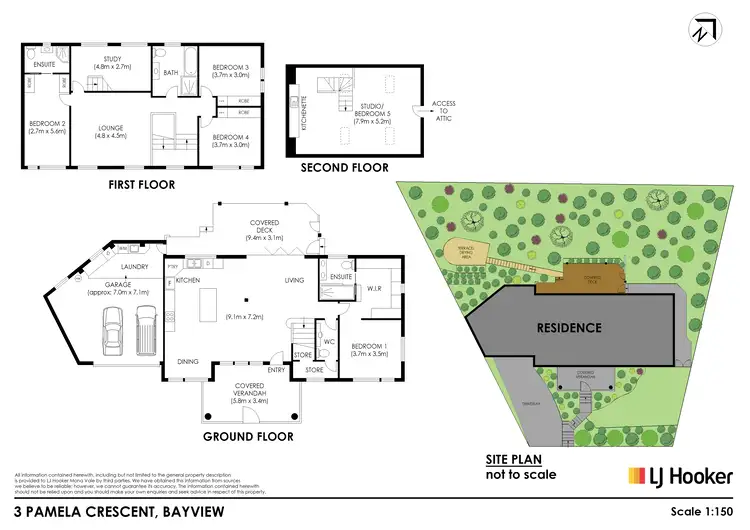 Floorplan of Homely house listing, 3 Pamela Crescent, Bayview NSW 2104