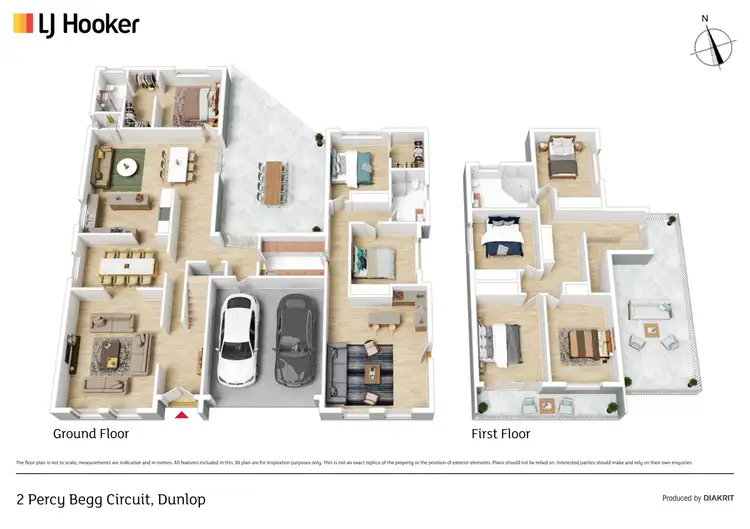 Floorplan of Homely house listing, 2 Percy Begg Circuit, Dunlop ACT 2615