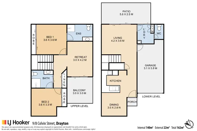Floorplan of Homely semi-detached listing, 9/8 Colvin Street, Drayton QLD 4350