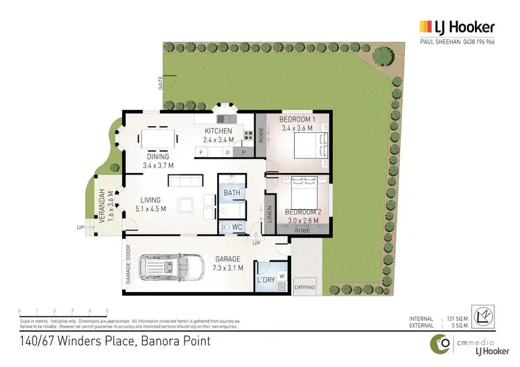 Floorplan of Homely retirement listing, 140/67 Winders Place, Banora Point NSW 2486