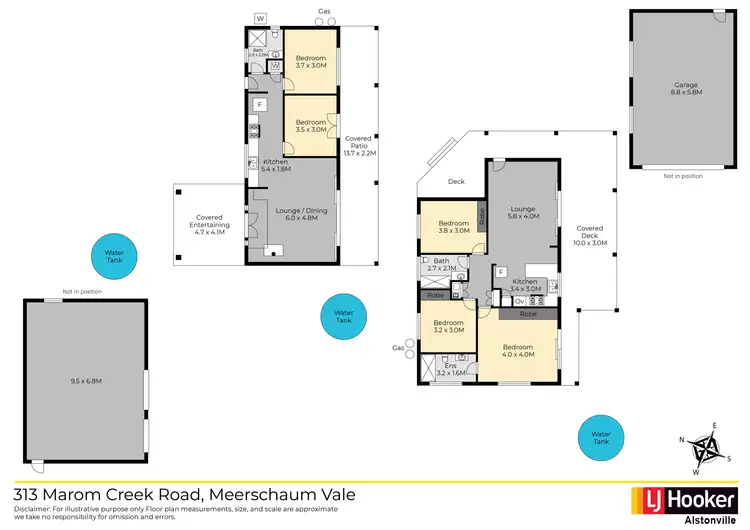 Floorplan of Homely rural property listing, 313 Marom Creek Road, Meerschaum Vale NSW 2477