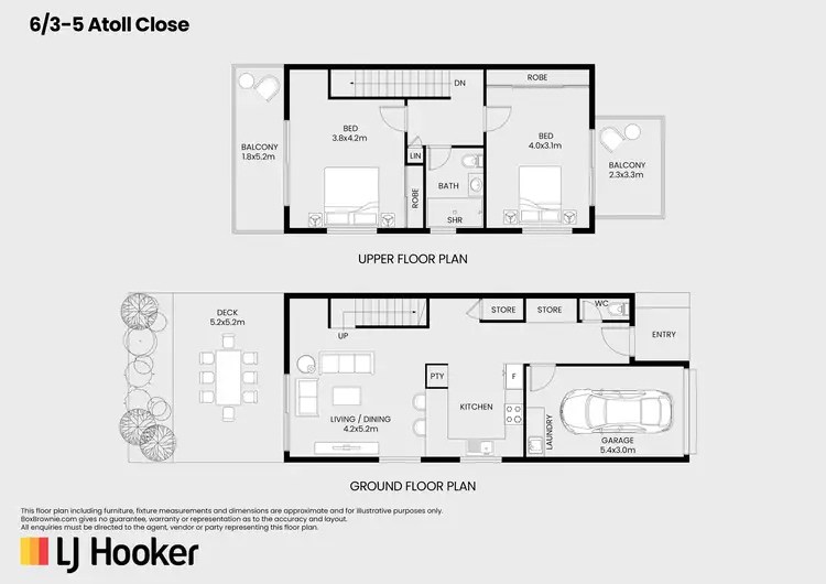 Floorplan of Homely townhouse listing, 6/3-5 Atoll Close, Port Douglas QLD 4877