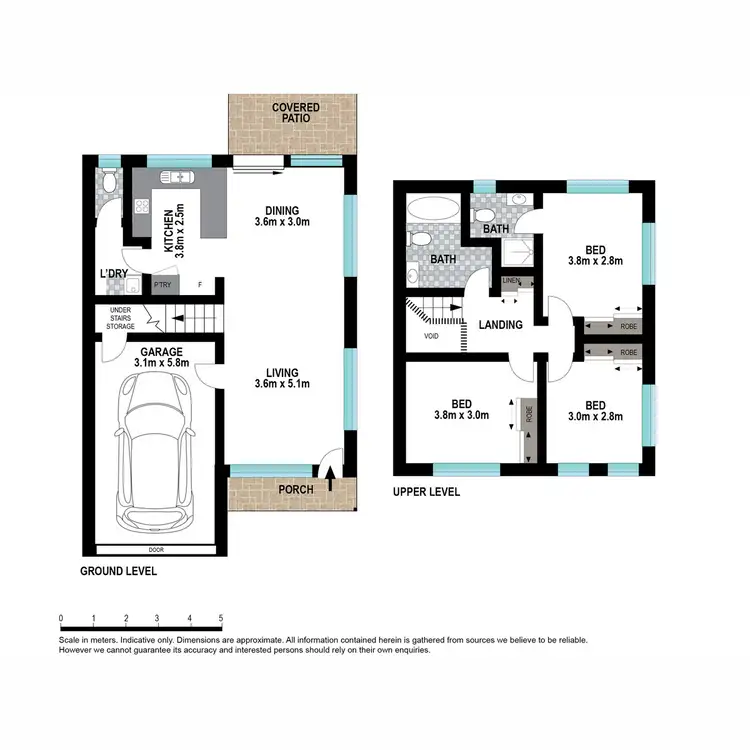 Floorplan of Homely townhouse listing, 9/17 Cunningham Street, Deception Bay QLD 4508