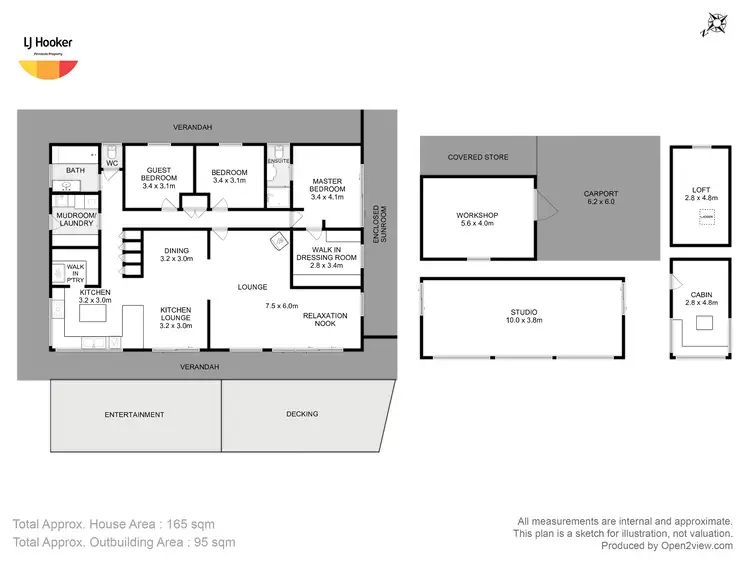 Floorplan of Homely house listing, 551 Woodbridge Hill Road, Gardners Bay TAS 7112