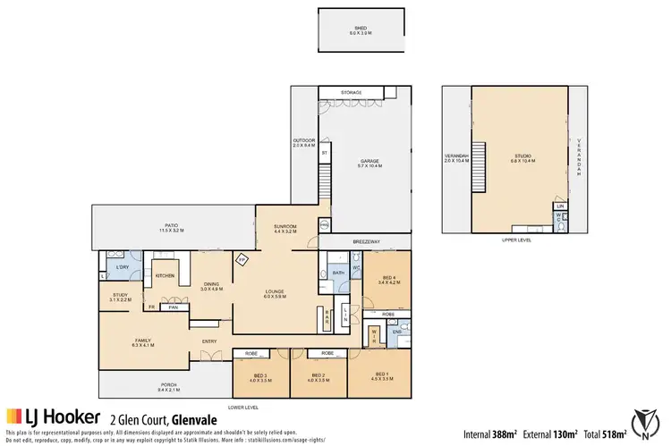 Floorplan of Homely house listing, 2 Glen Court, Glenvale QLD 4350