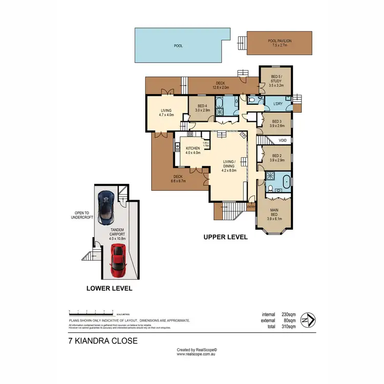 Floorplan of Homely house listing, 7 Kiandra Close, The Gap QLD 4061