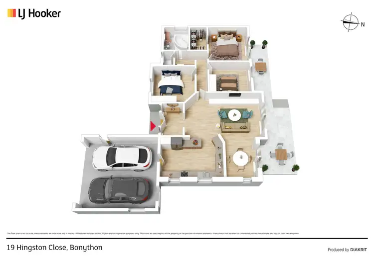 Floorplan of Homely house listing, 19 Hingston Close, Bonython ACT 2905