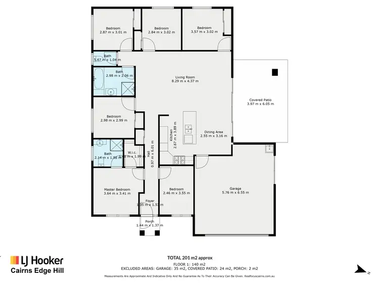 Floorplan of Homely house listing, 43 Banville Street, Edmonton QLD 4869