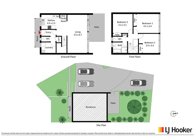 Floorplan of Homely house listing, 1 Lomatia Place, Rivett ACT 2611