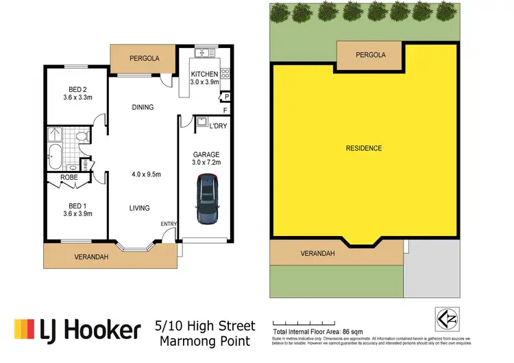 Floorplan of Homely villa listing, 5/10 High Street, Marmong Point NSW 2284