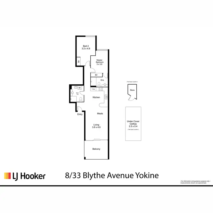 Floorplan of Homely apartment listing, 8/33 Blythe Avenue, Yokine WA 6060