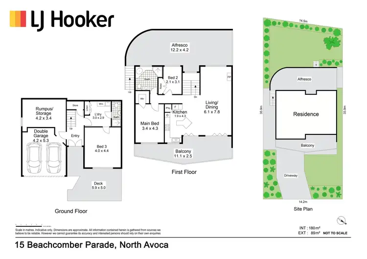 Floorplan of Homely house listing, 15 Beachcomber Parade, North Avoca NSW 2260