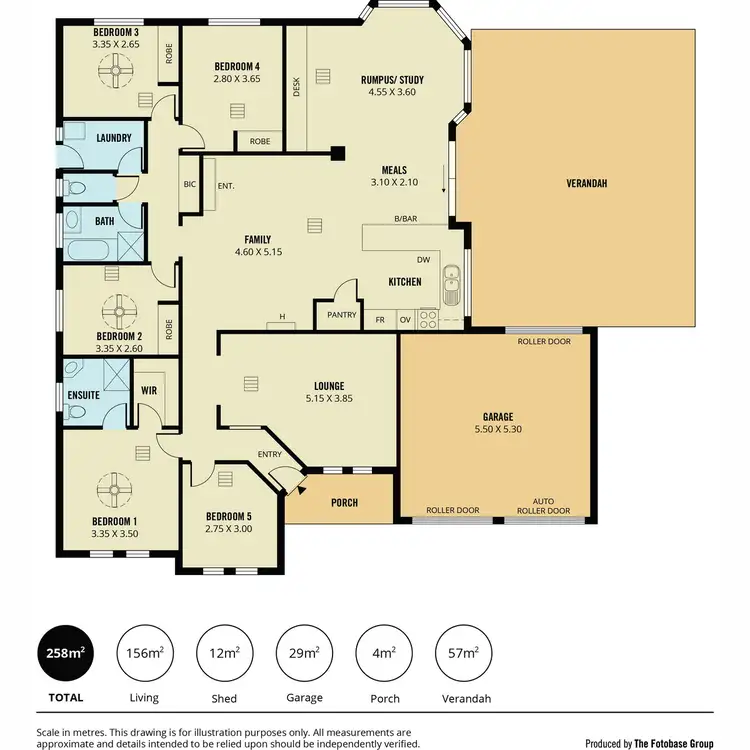 Floorplan of Homely house listing, 7 Baron Road, Blakeview SA 5114