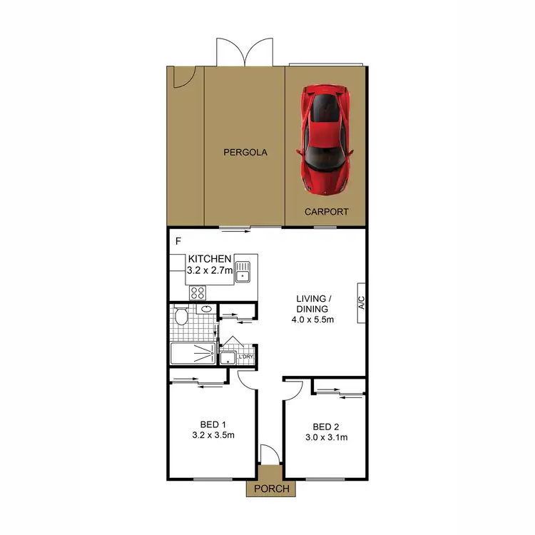 Floorplan of Homely house listing, 20 Shearer Crescent, Kallangur QLD 4503