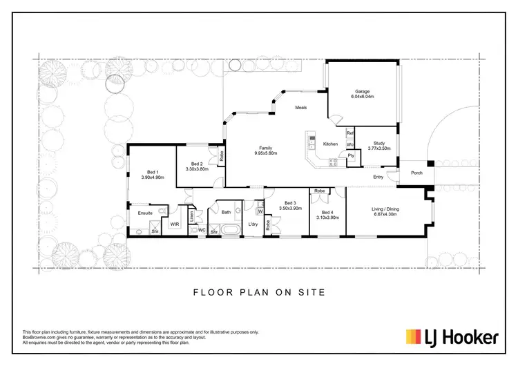 Floorplan of Homely house listing, 7 Springbrook Place, Sanctuary Lakes VIC 3030