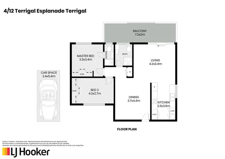 Floorplan of Homely unit listing, 4/12 Terrigal Esplanade, Terrigal NSW 2260