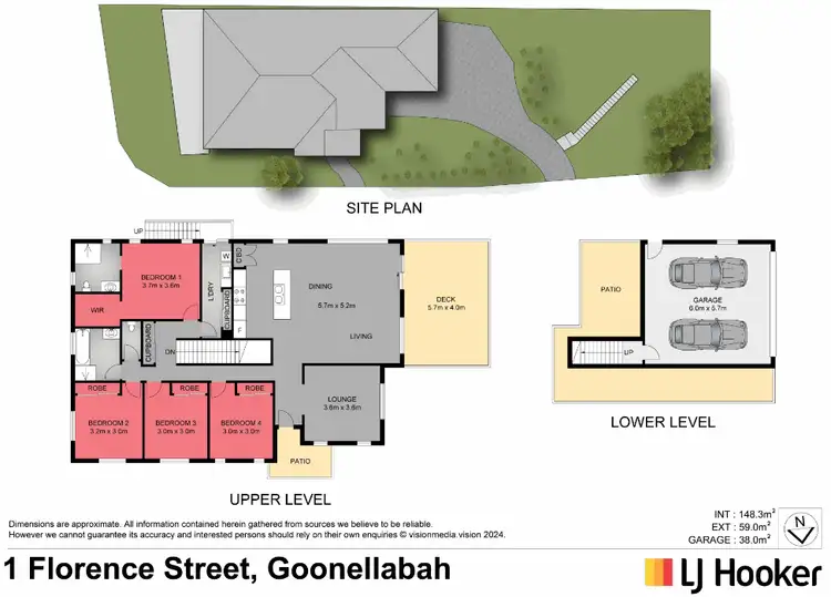 Floorplan of Homely house listing, 1 Florence Street, Goonellabah NSW 2480