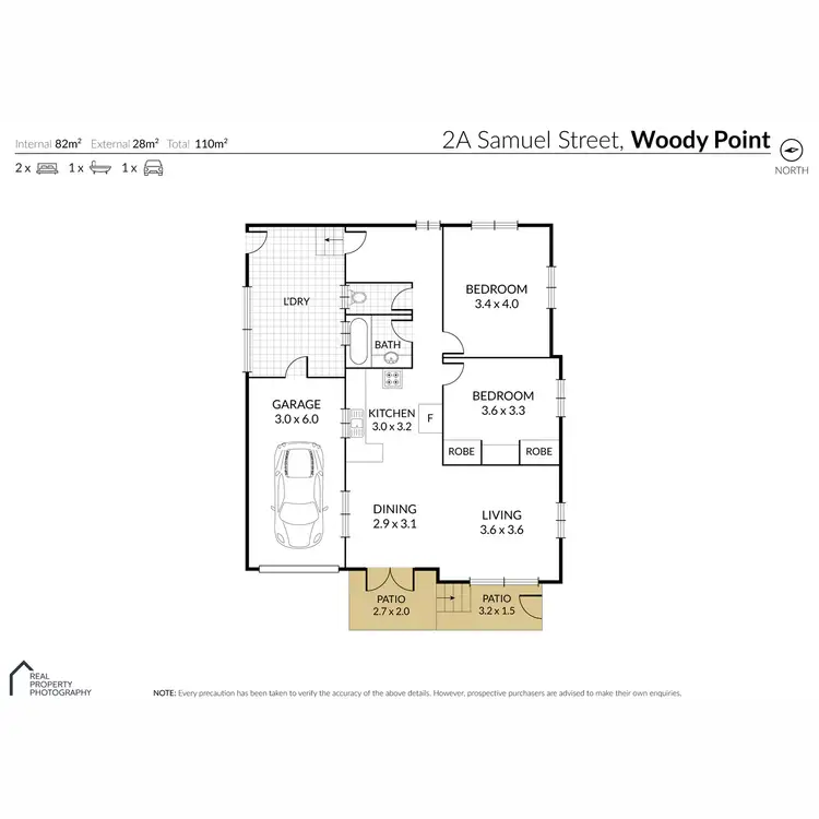 Floorplan of Homely house listing, 2a Samuel Street, Woody Point QLD 4019