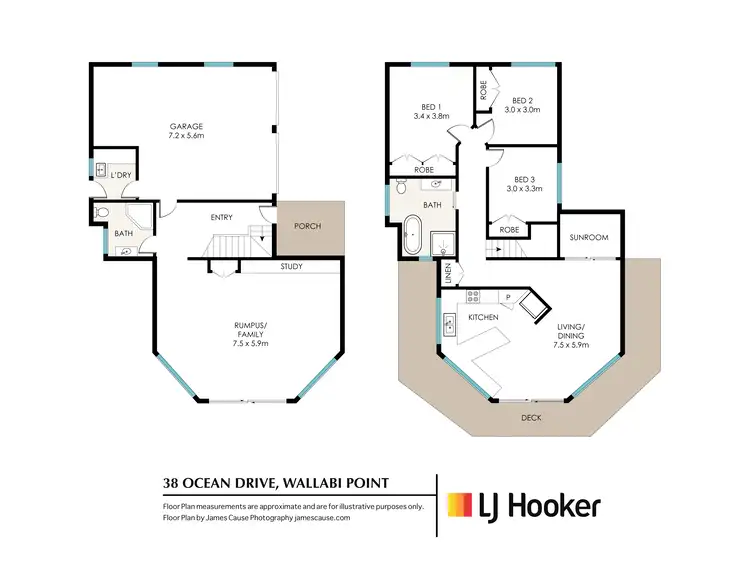 Floorplan of Homely house listing, 38 Ocean Drive, Wallabi Point NSW 2430