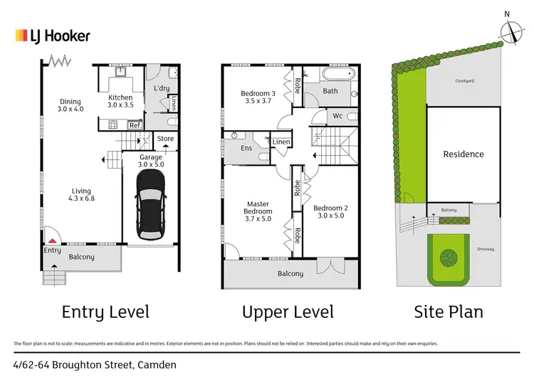 Floorplan of Homely house listing, Unit 4/62-64 Broughton Street, Camden NSW 2570