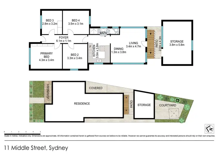 Floorplan of Homely house listing, 11 Middle Street, Kingsford NSW 2032