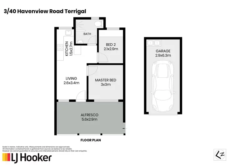 Floorplan of Homely unit listing, 3/40 Havenview Road, Terrigal NSW 2260