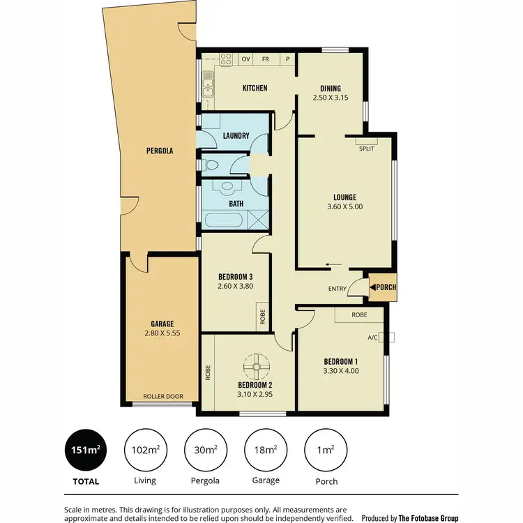 Floorplan of Homely unit listing, 2/477 Milne Road, Ridgehaven SA 5097