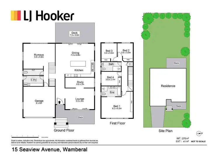 Floorplan of Homely house listing, 15 Seaview Avenue, Wamberal NSW 2260