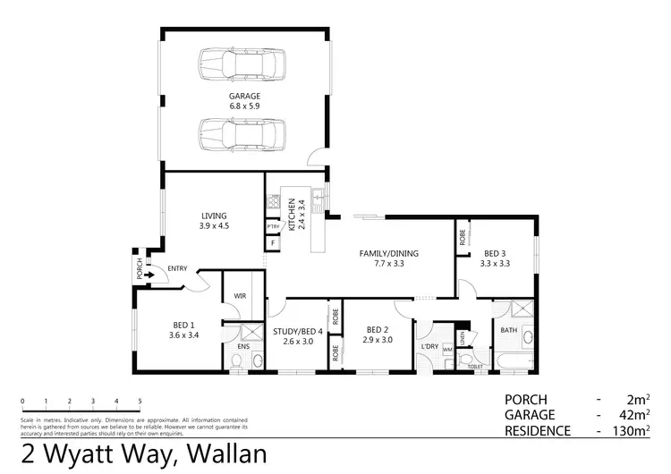 Floorplan of Homely house listing, 2 Wyatt Way, Wallan VIC 3756