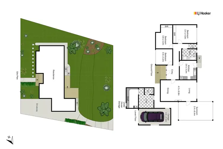 Floorplan of Homely house listing, 194 River Road, Lane Cove NSW 2066