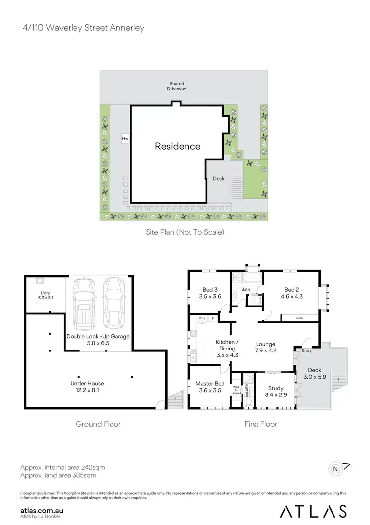 Floorplan of Homely house listing, 4/110 Waverley Street, Annerley QLD 4103