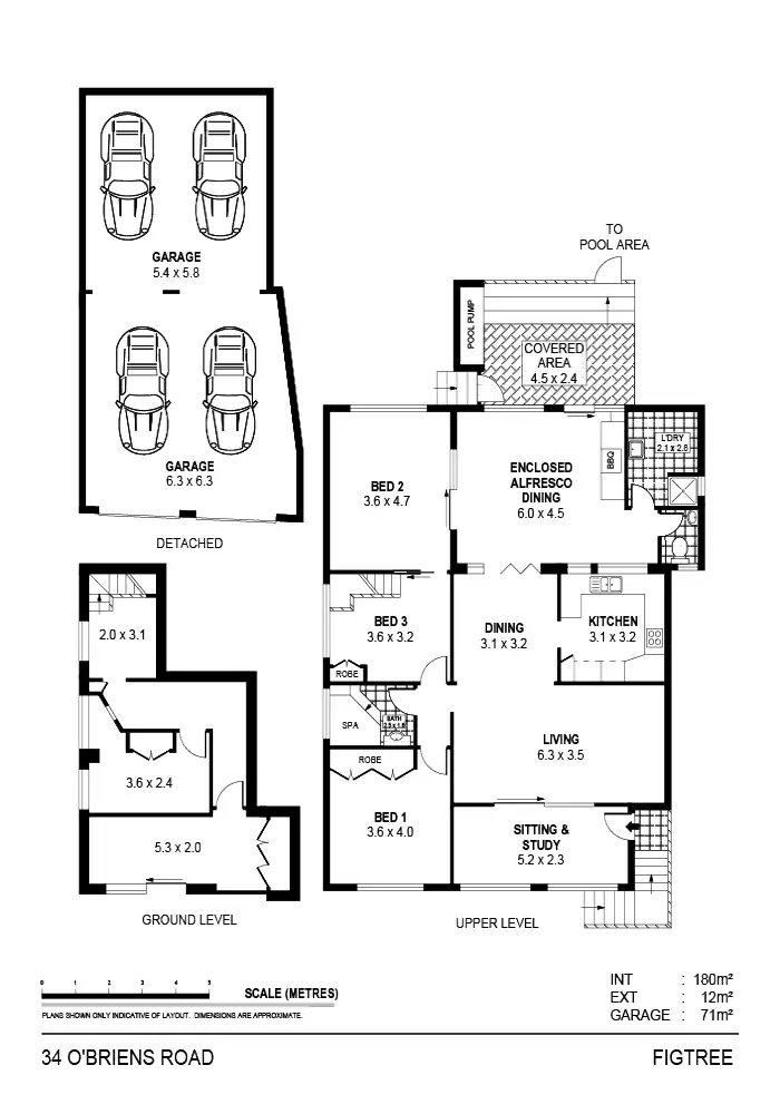 Floorplan of Homely house listing, 34 O'Briens Road, Figtree NSW 2525