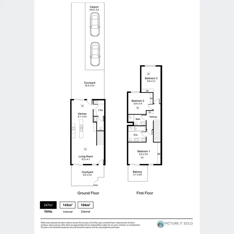 Floorplan of Homely townhouse listing, 26 Tarni Court, New Port SA 5015