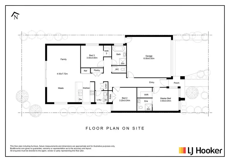 Floorplan of Homely house listing, 85 Paskas Drive, Fraser Rise VIC 3336