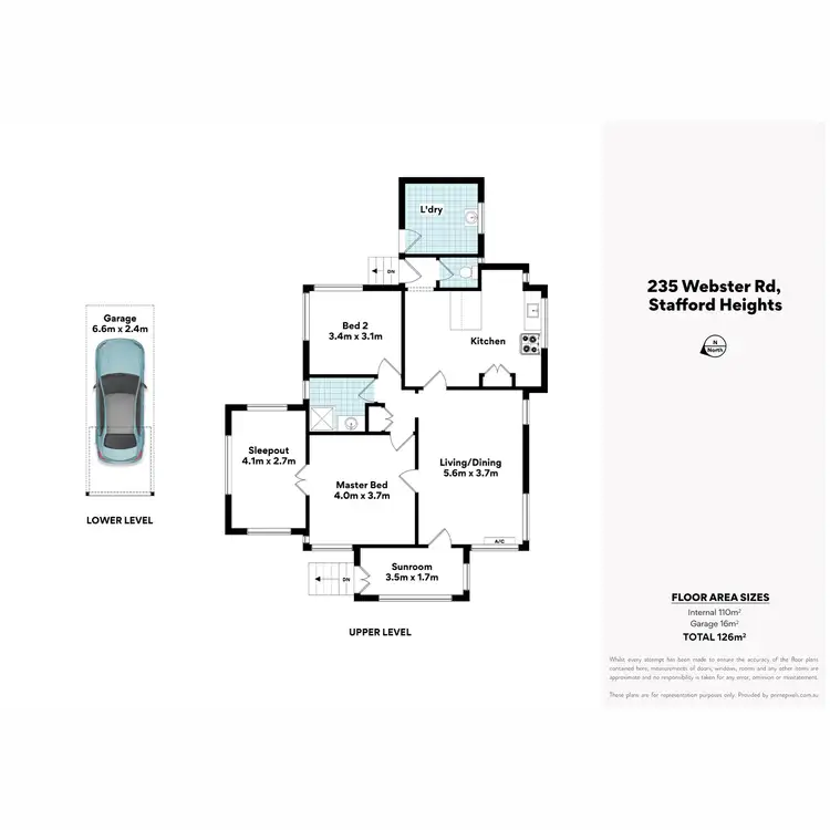 Floorplan of Homely house listing, 235 Webster Road, Stafford QLD 4053