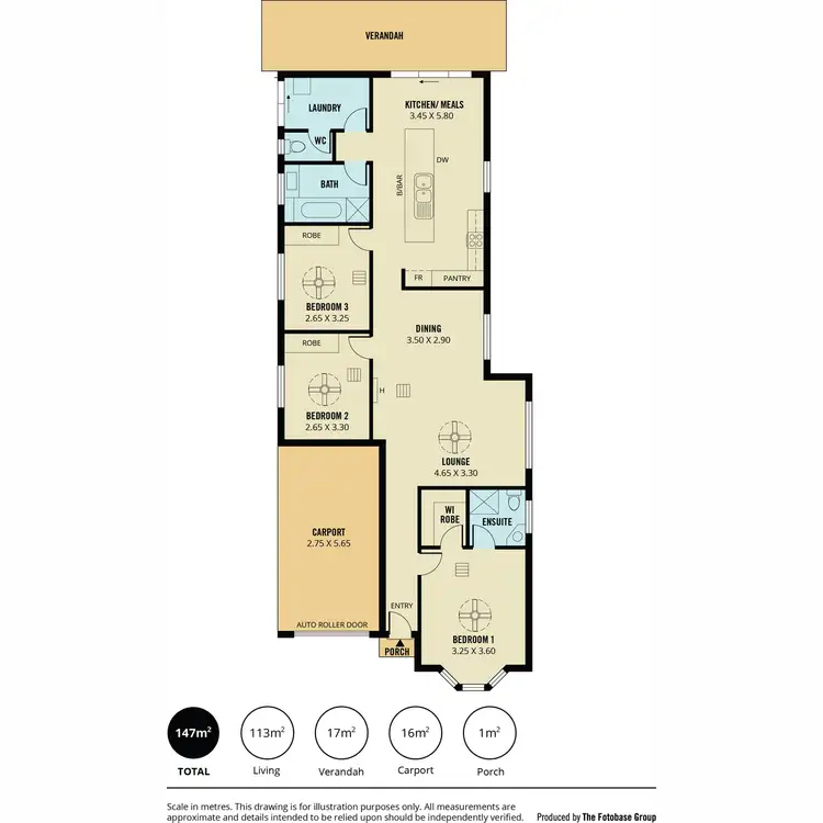 Floorplan of Homely house listing, 4 Kensington Mews, Hillbank SA 5112
