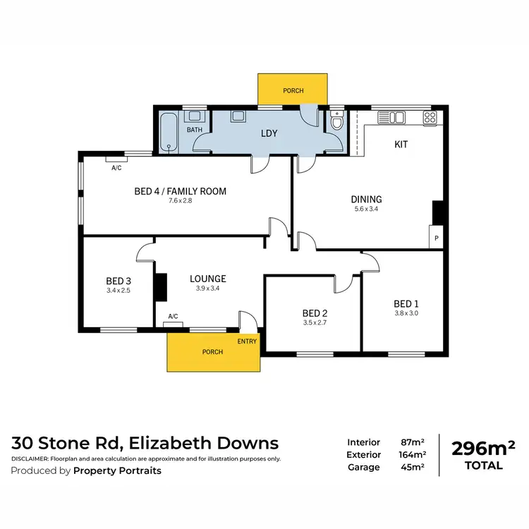Floorplan of Homely house listing, 30 Stone Road, Elizabeth Downs SA 5113