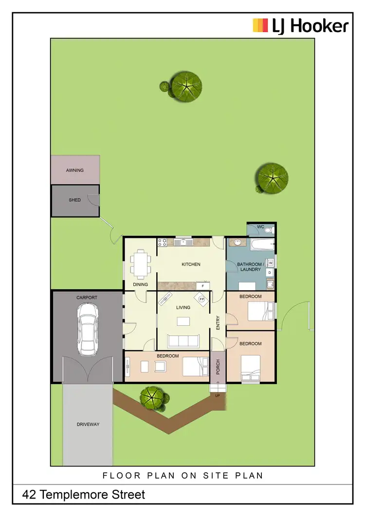 Floorplan of Homely house listing, 42 Templemore Street, Young NSW 2594