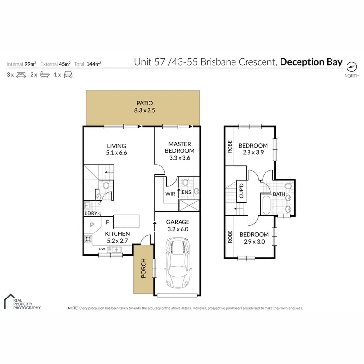Floorplan of Homely house listing, 57/43-55 Brisbane Crescent, Deception Bay QLD 4508