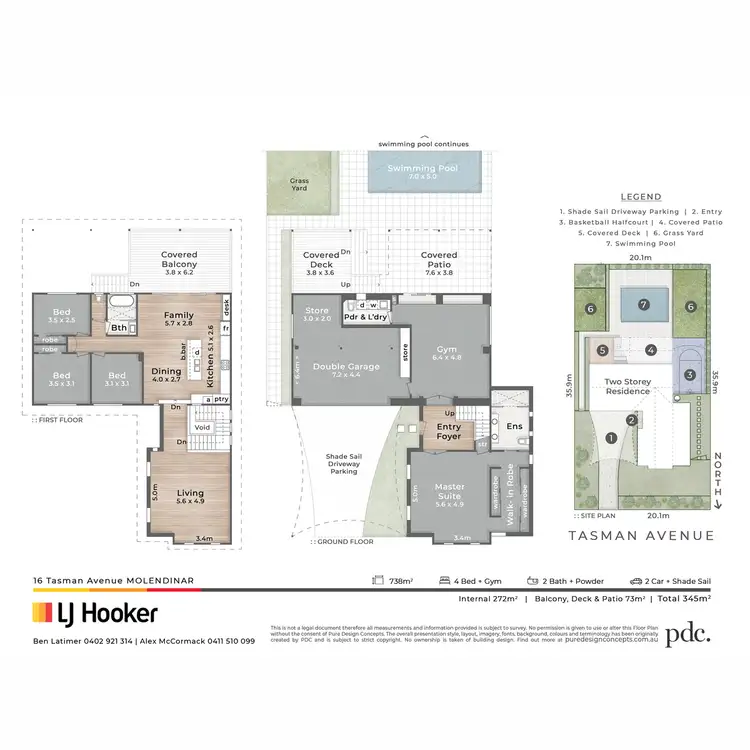Floorplan of Homely house listing, 16 Tasman Avenue, Molendinar QLD 4214