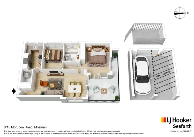 Floorplan of Homely house listing, 4 Magarra Place, Seaforth NSW 2092