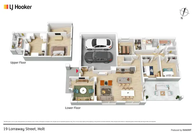 Floorplan of Homely house listing, 19 Lorraway Street, Holt ACT 2615