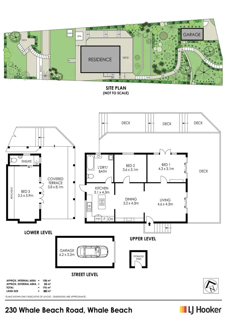 Floorplan of Homely house listing, 230 Whale Beach Road, Whale Beach NSW 2107