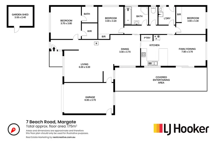 Floorplan of Homely house listing, 7 Beach Road, Margate TAS 7054